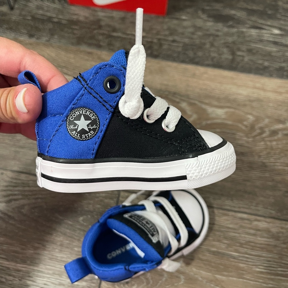 Baby boy converse size 2- Chuck Taylor’s